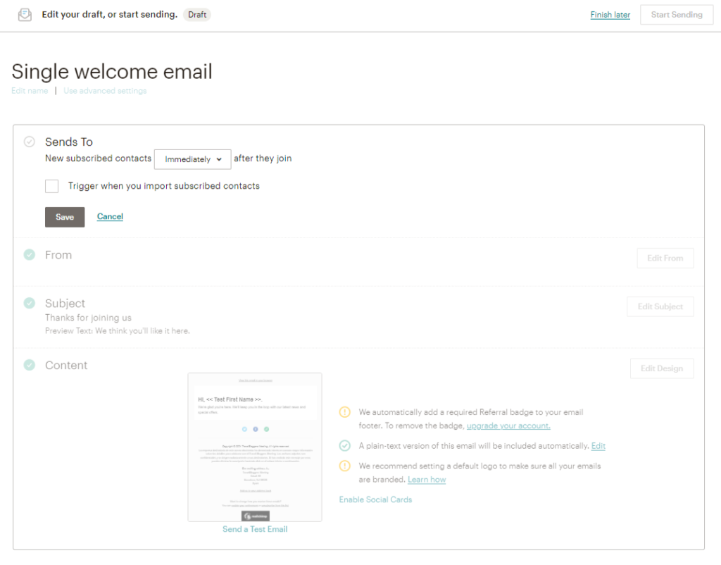 mailchimp typo in email address cleaned