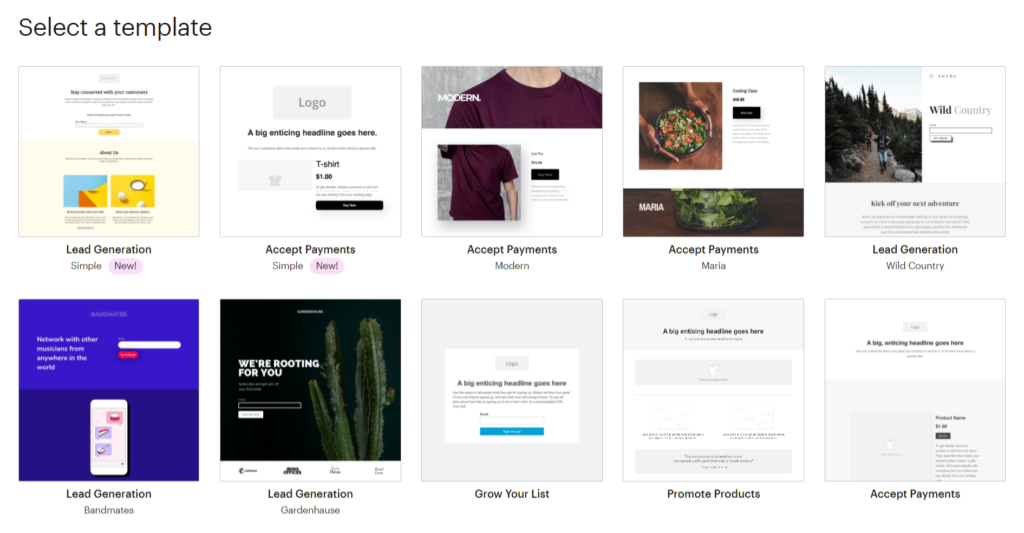 how-to-create-a-landing-page-in-mailchimp-mailchimp-tutorial